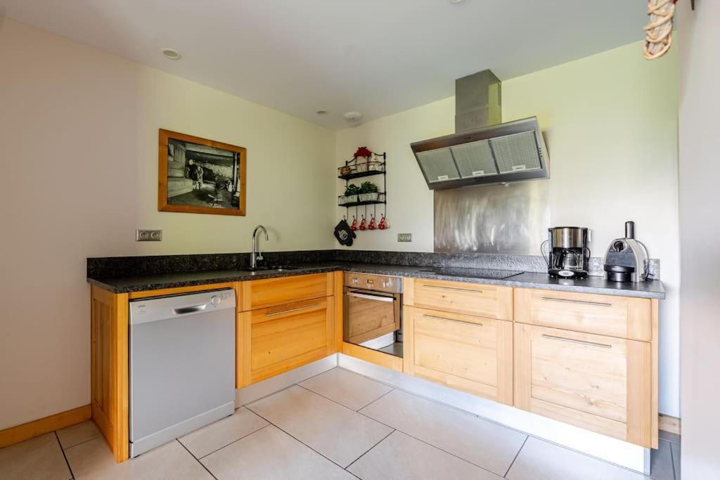 Appartement En Chalet Individuel Sauna Piscine Valmeinier Kültér fotó