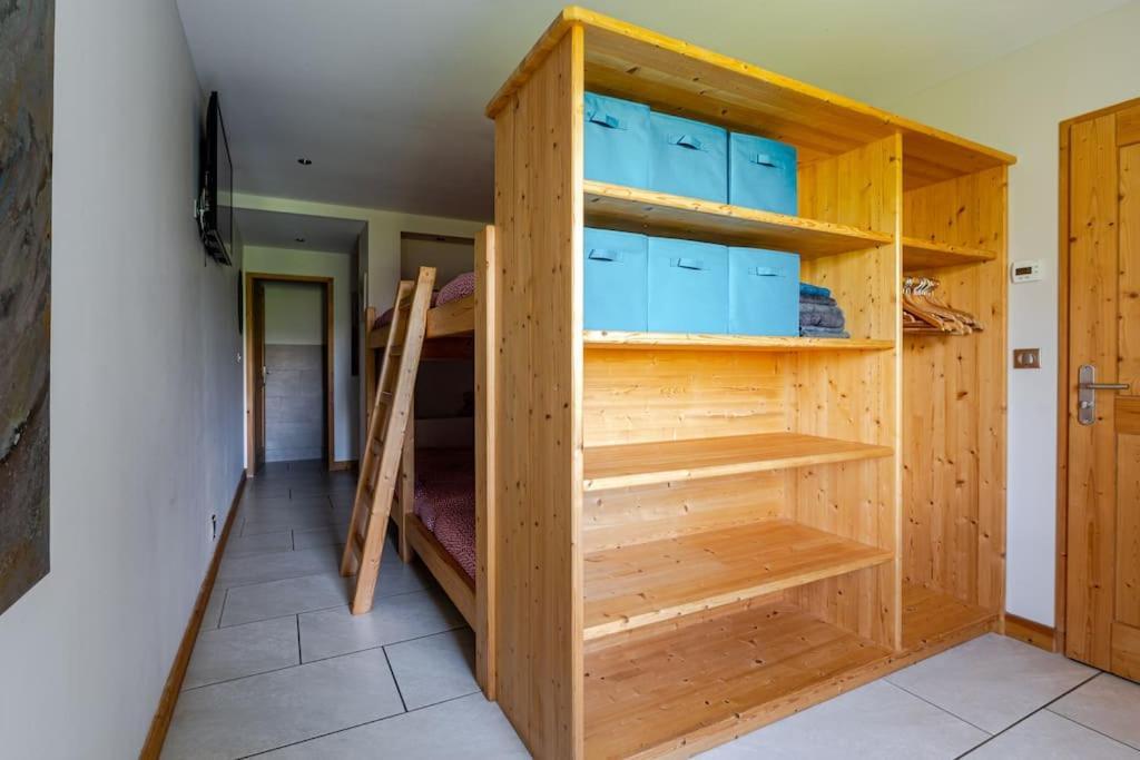 Appartement En Chalet Individuel Sauna Piscine Valmeinier Kültér fotó