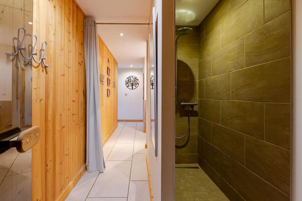 Appartement En Chalet Individuel Sauna Piscine Valmeinier Kültér fotó