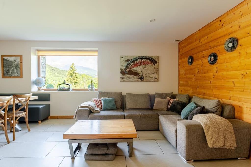 Appartement En Chalet Individuel Sauna Piscine Valmeinier Kültér fotó