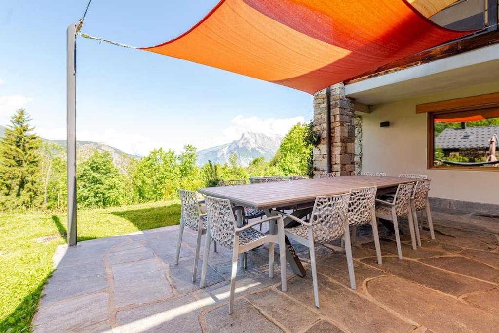 Appartement En Chalet Individuel Sauna Piscine Valmeinier Kültér fotó