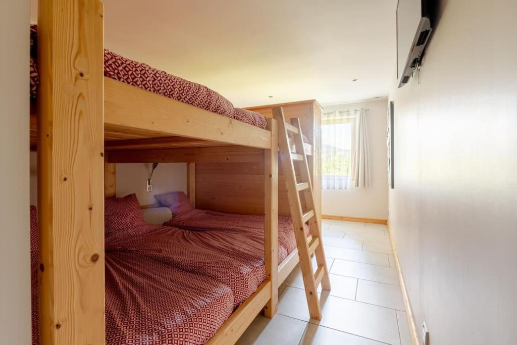 Appartement En Chalet Individuel Sauna Piscine Valmeinier Kültér fotó