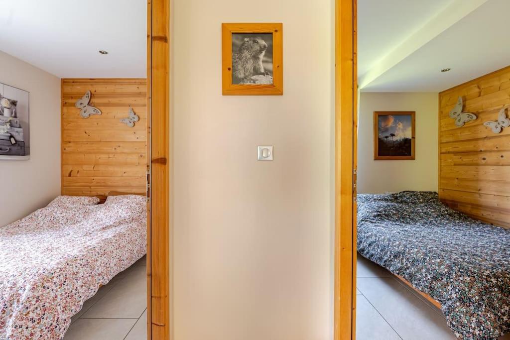 Appartement En Chalet Individuel Sauna Piscine Valmeinier Kültér fotó