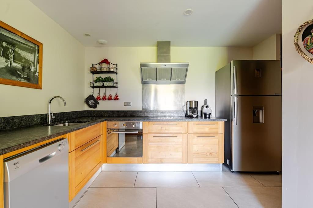 Appartement En Chalet Individuel Sauna Piscine Valmeinier Kültér fotó