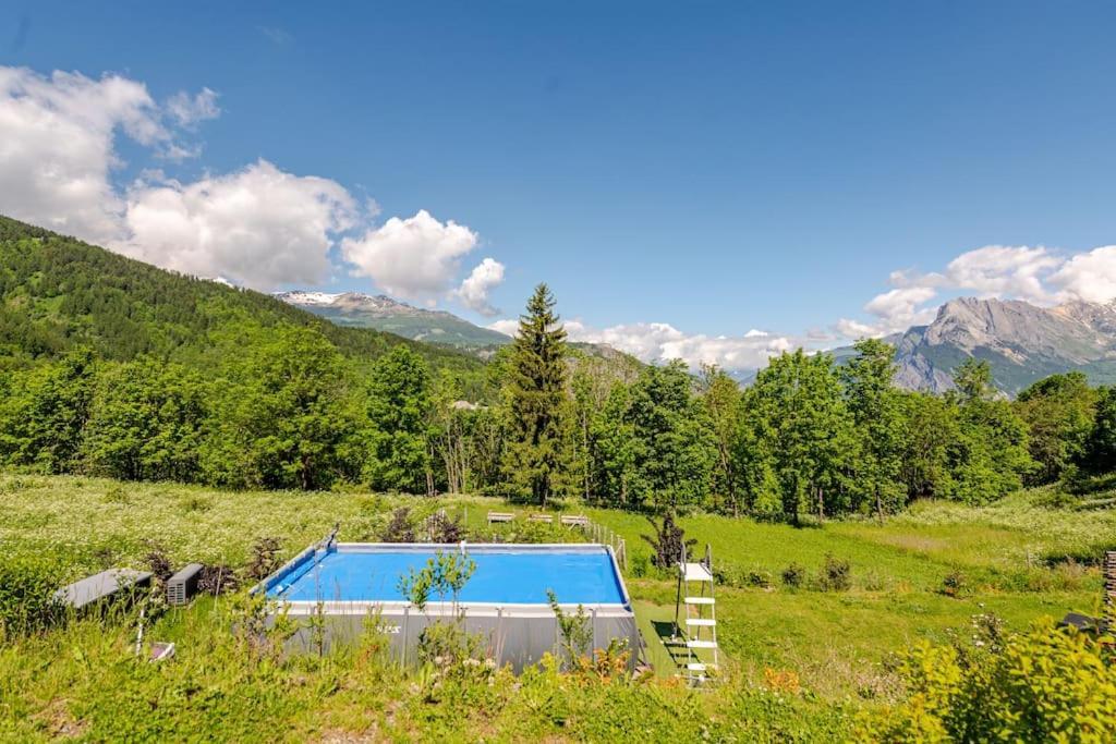 Appartement En Chalet Individuel Sauna Piscine Valmeinier Kültér fotó